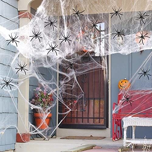 Poligraficzna pajęczynia bawełniana Dekoracja domu na Halloween