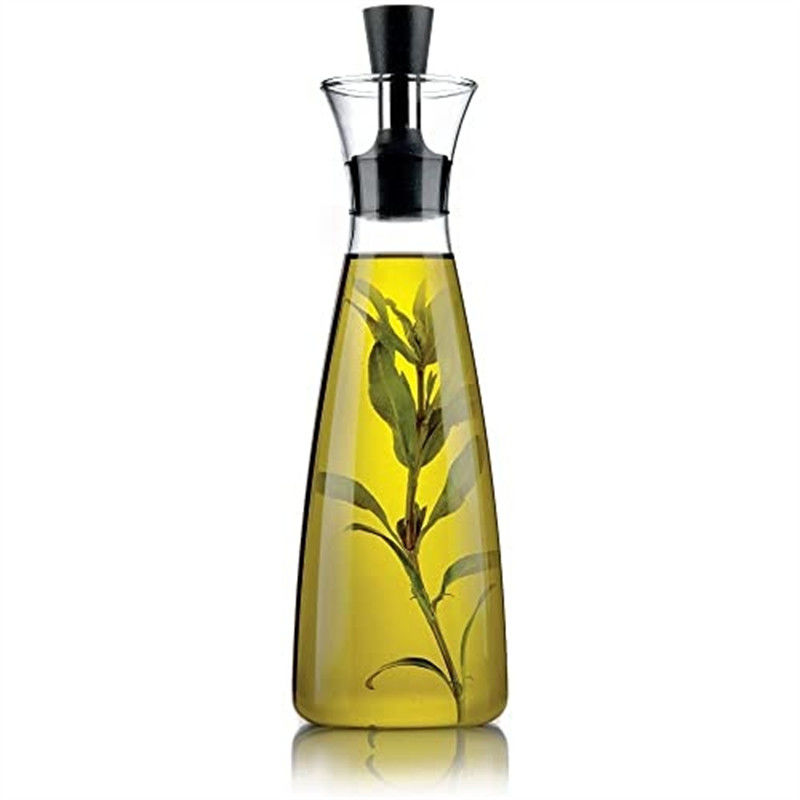 650ml/400ml Szklane butelki do oleju i octu bez kropli do kuchni